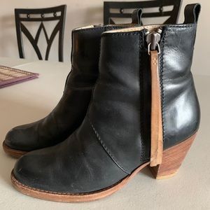 Acne Studio Black Booties